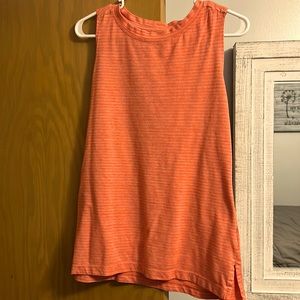Women’s Orange tank top size large